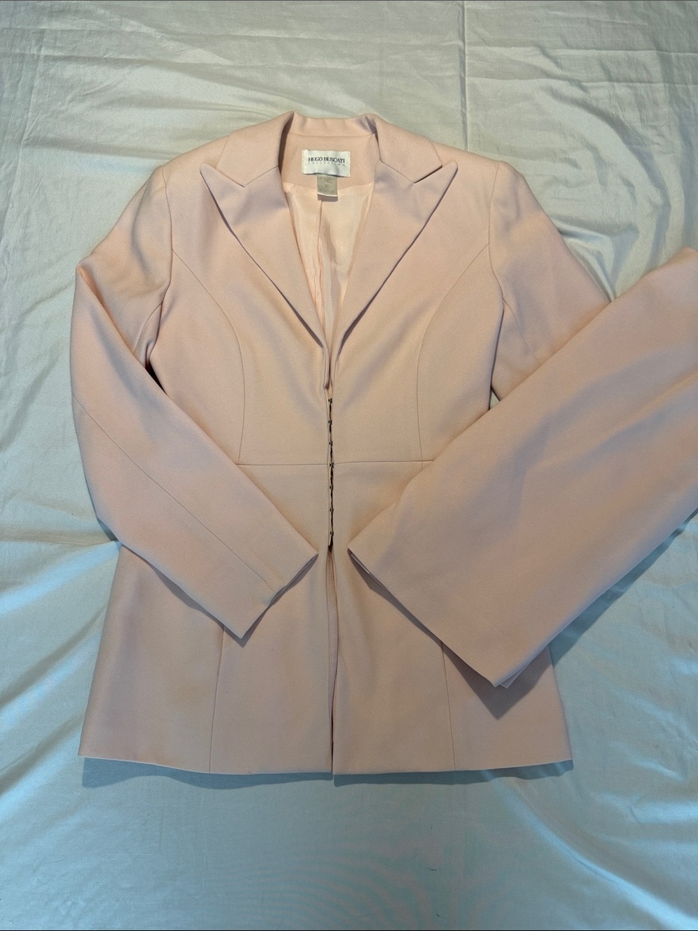 Hugo Buscati Pale Pink Tailored Suit